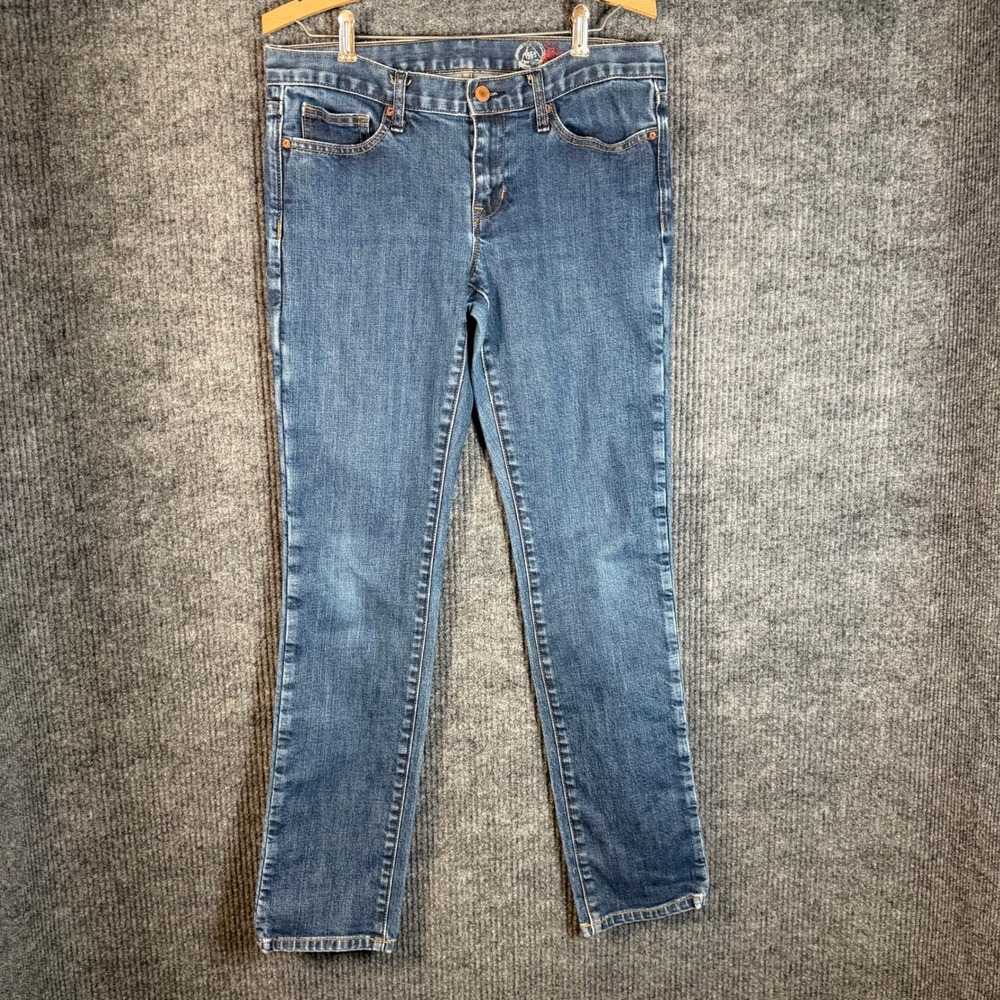 Vintage 2006 Gap 1969 Jeans Sz 8R Medium Wash Slim Straight Stretch Low Rise Y2K